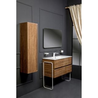 Тумба под раковину Armadi Art Vallessi 80см зебрано 837-080-Z